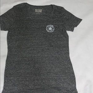 Converse gray tee, short sleeve